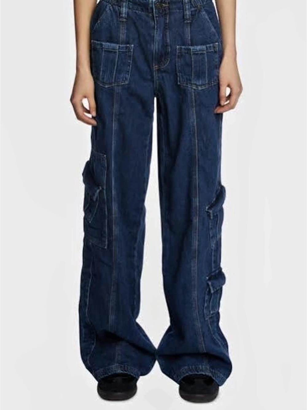 BDG Y2K Cargo Jean Blue Jeans Waist 26